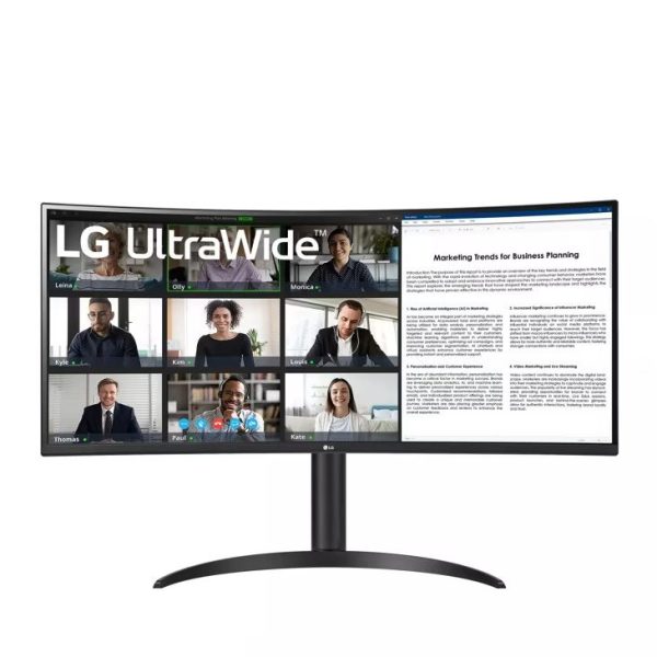 LG 34BQ77QE-B - 34" UltraWide Curved Monitor