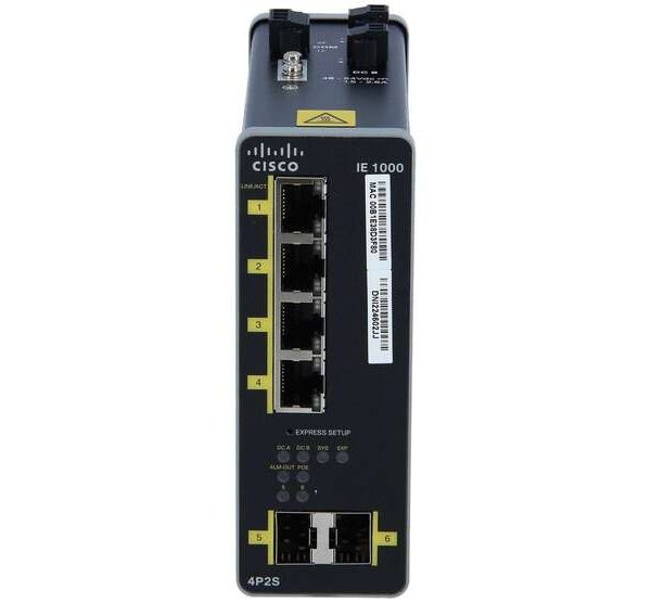 Cisco IE-1000-4T1T-LM IE1000 4T1T Switch, LAN Lite Image