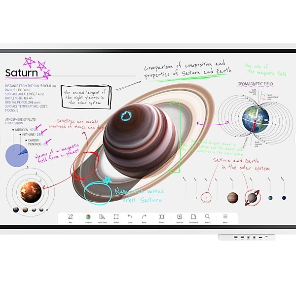 SAMSUNG WM65B LFD FLIP PRO 65in AIO Disp