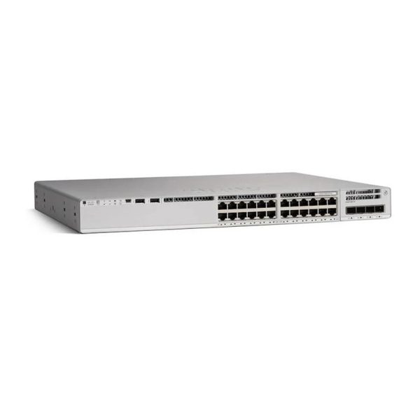 Cisco C9200L-24P-4G-A Catalyst 9200L 24P PoE+ 4G Switch, DNA Essentials