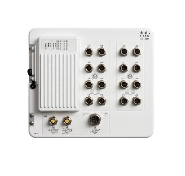 Cisco IE-3400H-16FT-A IE3400 Heavy Duty 16x100FX SFP Switch, Ambient Temp