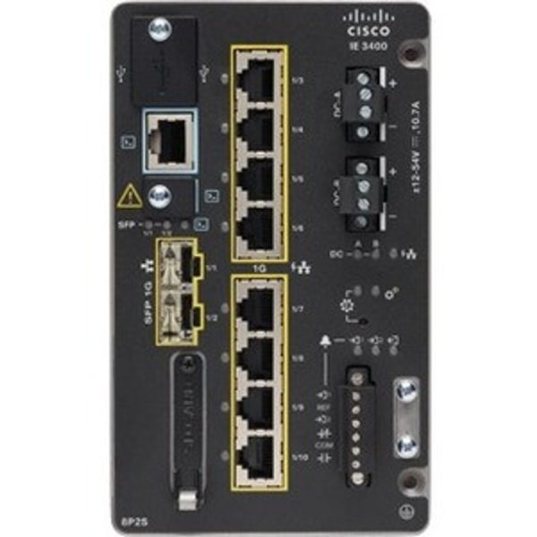 Cisco IE-3400H-8T-A IE3400 Heavy Duty 8x1G-T Switch, Ambient Temperature